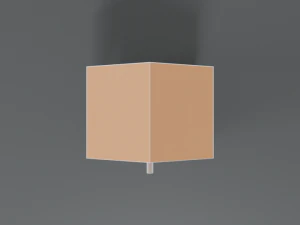 low poly cartoon bird house 3D Model
