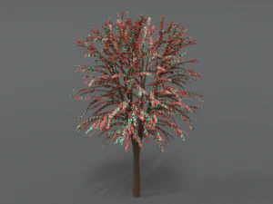 cartoon tree 3d 3D Model