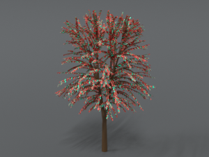 cartoon tree 3d 3D Model