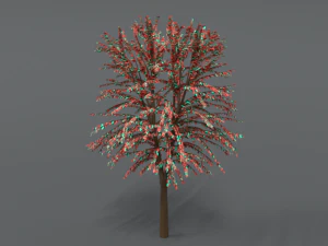 cartoon tree 3d 3D Model