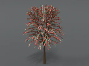cartoon tree 3d 3D Model