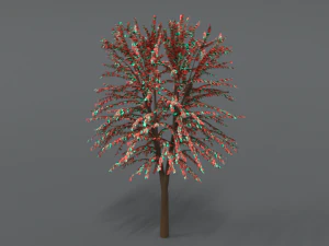 cartoon tree 3d 3D Model