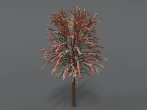 cartoon tree 3d 3D Model