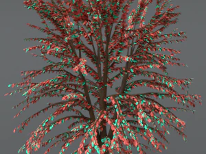 cartoon tree 3d 3D Model
