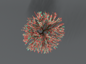 cartoon tree 3d 3D Model