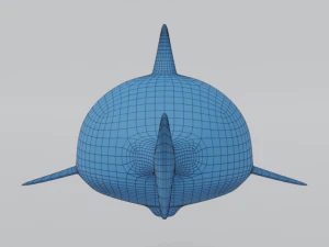 cartoon shark toy 3d 3D Model