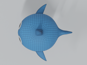 cartoon shark toy 3d Model 3D