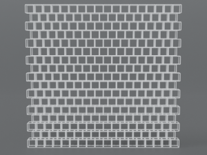 low poly cartoon rudolph brick wall 3D 模型
