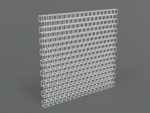 low poly cartoon rudolph brick wall 3D 模型