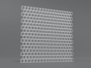 low poly cartoon rudolph brick wall 3D Model