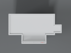 low poly cartoon hospital Modelo 3D