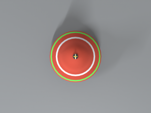 cartoon christmas bell free 3D-Modell
