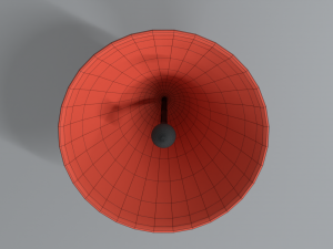 cartoon christmas bell free 3D-Modell