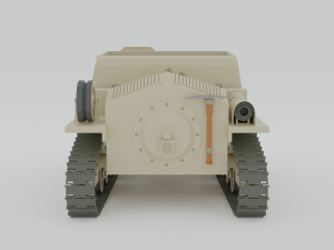 cartoon semovente l40 da 47-32 tank Modelo 3D