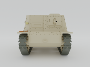 cartoon semovente l40 da 47-32 tank Modelo 3D