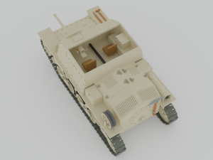 cartoon semovente l40 da 47-32 tank Modelo 3D