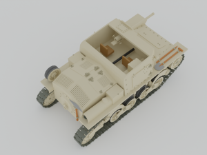 cartoon semovente l40 da 47-32 tank Modelo 3D