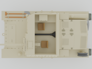 cartoon semovente l40 da 47-32 tank Modelo 3D