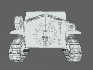 cartoon semovente l40 da 47-32 tank Modelo 3D