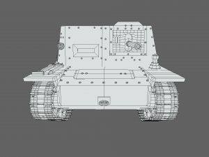 cartoon semovente l40 da 47-32 tank Modelo 3D