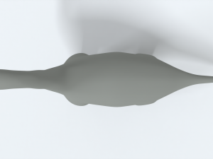 cartoon brachiosaurus dinosaur 3D 모델