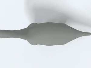 cartoon brachiosaurus dinosaur 3D Model