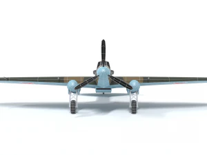 low poly cartoon ilyushin il-2 shturmovik wwii 3D Model