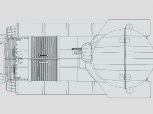 cartoon t1e1 cunningham light tank Modelo 3D