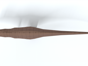 low poly cartoon acrocanthosaurus dinosaur Modelo 3D