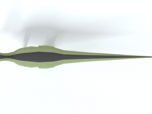 low poly cartoon dysalotosaurus dinosaur 3Dモデル