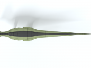 low poly cartoon dysalotosaurus dinosaur 3Dモデル