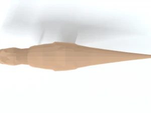low poly cartoon tyrannosaurus t-rex dinosaur 3D Model