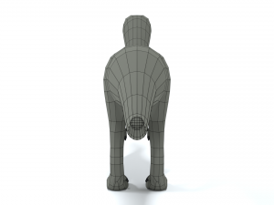 low poly cartoon baryonyx dinosaur 3Dモデル