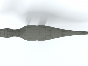 low poly cartoon baryonyx dinosaur 3Dモデル