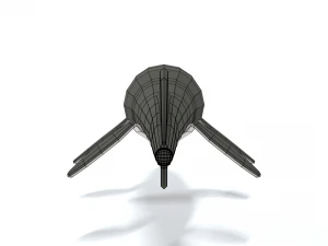 low poly cartoon tylosaurus 3D Model