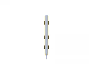 low poly cartoon hand saw 3D Model