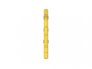 low poly cartoon hand saw Modèle 3D