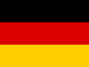 low poly seamless animated germany flag 3D Model