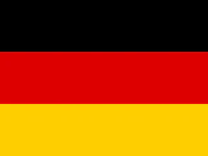 low poly seamless animated germany flag 3D Model