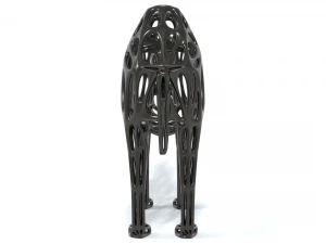 bactrian camel voronoi statue 3D Model