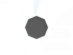 low poly cartoon screwdriver 3D Model