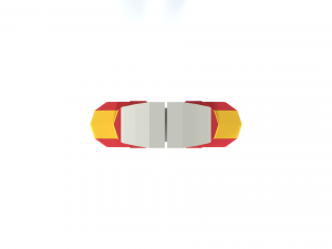 low poly cartoon pliers Modello 3D