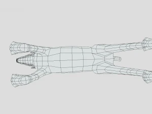 low poly cartoon hungarian vizsla dog 3D Model