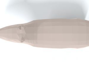 low poly cartoon capybara Modelo 3D