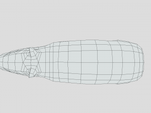 low poly cartoon capybara Modelo 3D