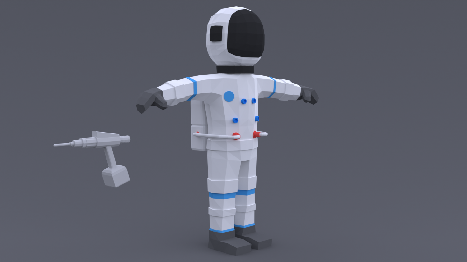 Космонавт 3д модель. Мультяшный космонавт 3д модель. 3d model low poly astronaut.