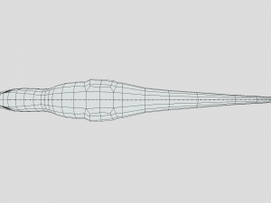 low poly cartoon torvosaurus dinosaur 3D Model