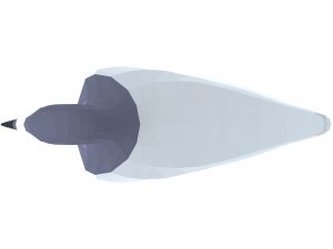 Low Poly Cartoon Pigeon Modello 3D