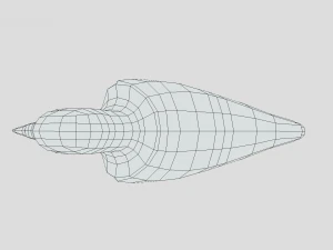 Low Poly Cartoon Pigeon 3D Model