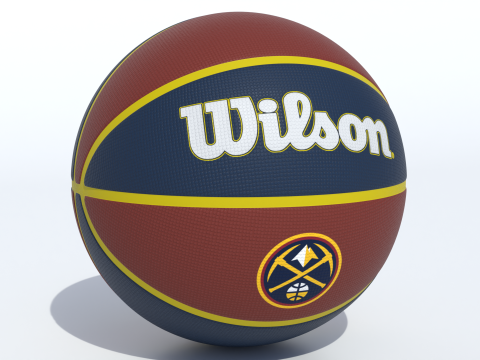 Wilson Denver Nuggets Basketball 3D Modell